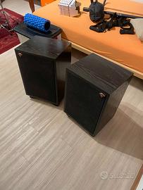 coppia di Klipsch Heresy III nere