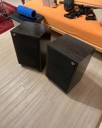 coppia di Klipsch Heresy III nere