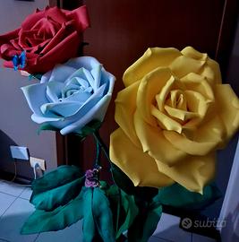 Fiori 💐 Giganti fatti a mano. 