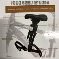 Shotgun - Seggiolino ant. bici - Sella bambini