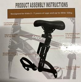 Shotgun - Seggiolino ant. bici - Sella bambini