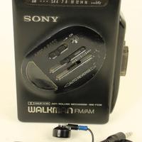 " Walkman " Radio lettore portatile " Sony ".