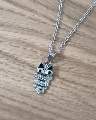 Collana con gufetto 