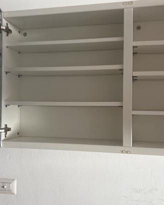 4 moduli besta ikea con anche anta