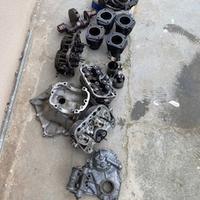 In blocco pezzi  di ricambio fiat 500
