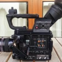 Telecamera Panasonic AF-101 con obiettivo Lumix