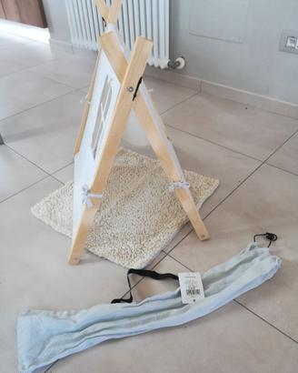 tenda gioco tana cuccia per animali