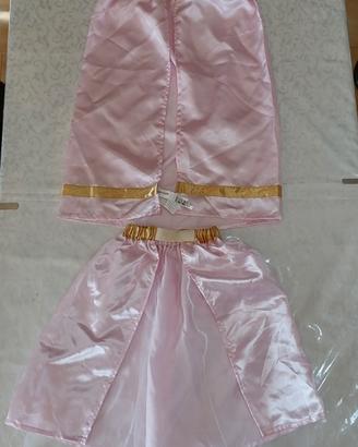 mantella e gonnellino costume di carnevale 