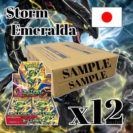 Pokémon storm emeralda case x12 box