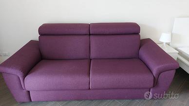 Divano letto matrimoniale 2 piazze, 3 posti nuovo