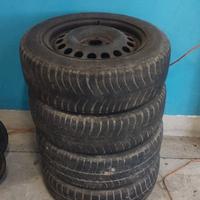 4 RUOTE COMPLETE PER FIAT GRANDE PUNTO.