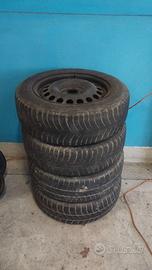 4 RUOTE COMPLETE PER FIAT GRANDE PUNTO.