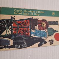 BP carta stradale Italia 1963