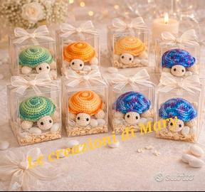 Bomboniere uncinetto personalizzate
