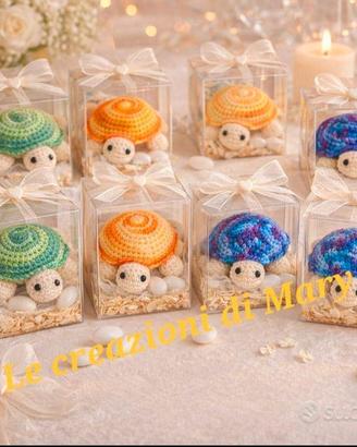 Bomboniere uncinetto personalizzate