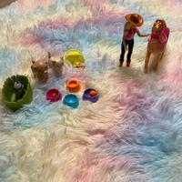 Mini Bambola con pony + animali