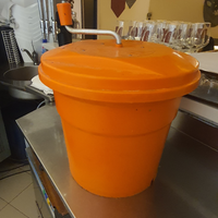 Centrifuga per insalata, 25 Litri, professionale