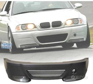 PARAURTI ANTERIORE BMW E46 M3 LOOK CSL SPLITTERS C