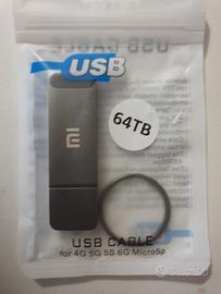 usb 64 tb chiavetta memoria pendrive 