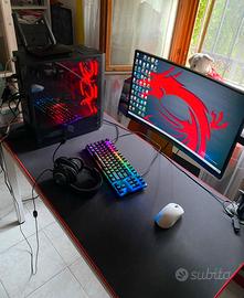 Pc da gaming + monitor 144hz 1ms