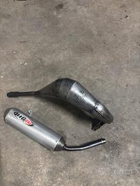 Scarico big one completo am6 calcolato 70/75cc