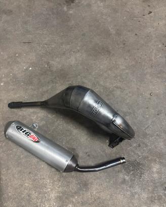 Scarico big one completo am6 calcolato 70/75cc