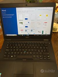 Notebook Dell Latitude Ultrabook E7470 i-5 pro SSD