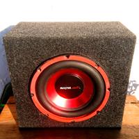 Subwoofer chiuso+cavi audio