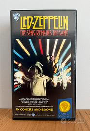 Videocassetta VHS LED ZEPPELIN