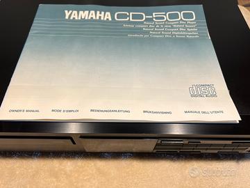 Yamaha lettore CD 500