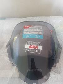 cupolino Givi fumé Honda transalp