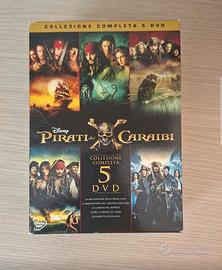 Collezione completa Pirati dei Caraibi 5 DVD☠️🏴☠