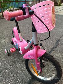 bici bambina Btwin 14 pollici