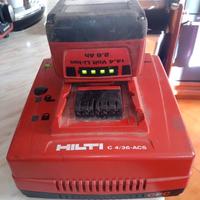 Hilti batteria e caricabatterie 