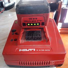 Hilti batteria e caricabatterie 