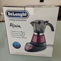 Alicia DeLonghi Caffettiera elettrica 4 tazze