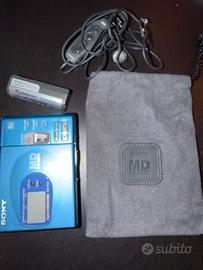 Sony minidisc mz-r35 walkman recorder disc
