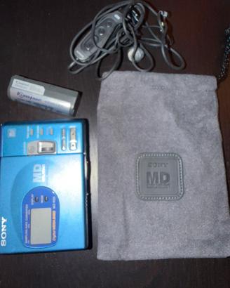 Sony minidisc mz-r35 walkman recorder disc