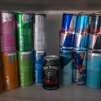Lattine di red bull edizione limitata