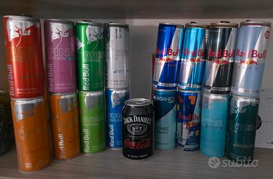 Lattine di red bull edizione limitata