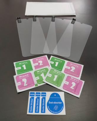 Set di 4 vetri temperati Xiaomi Redmi 8