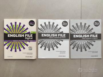 Libro di testo inglese English File beginner (A1) 