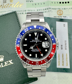 Rolex GMT-Master II 16710 Pepsi Y 2002 ORIGINALE
