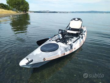 kayak Galaxy Wahoo S con motore elettrico