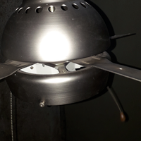 Ventilatore da soffitto con luce