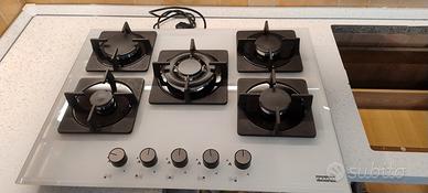 Piano cottura Franke bianco 70 cm vetro Nuovo 