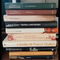 Libri vario genere blocco o singoli