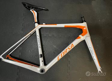 Tealio Bici da corsa Carbonio M