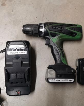 Avvitatore Trapano Hitachi Hikoki+batterie+caricab