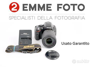 NIKON D5100 & AFS DX 18-105 VR - USATO GARANTITO